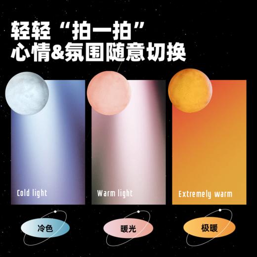 【积分兑换】REVER奇妙星球小夜灯  睡前绘本流浪星球联动星球灯  治愈失眠陪伴整夜的床头灯 商品图3