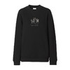 BURBERRY 巴宝莉 女士 鹿图案刺绣棉质宽松运动衫 黑色 8042883 A1189 商品缩略图0