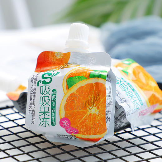 【食品酒水】小金鼠吸吸果冻30袋 6种多口味水果味果肉布丁休闲零食吸吸果冻 商品图6