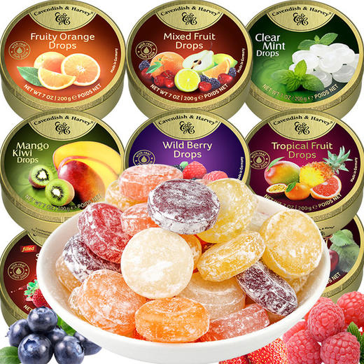 【食品酒水】网红糖果喜糖嘉云糖多口味混合水果味硬糖 商品图0