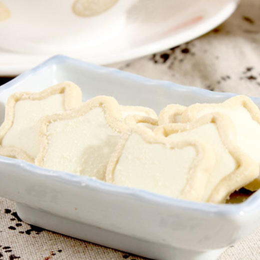 饼干格力高星奇牛奶味星星形状蛋糕装饰夹心饼干24盒儿童零食