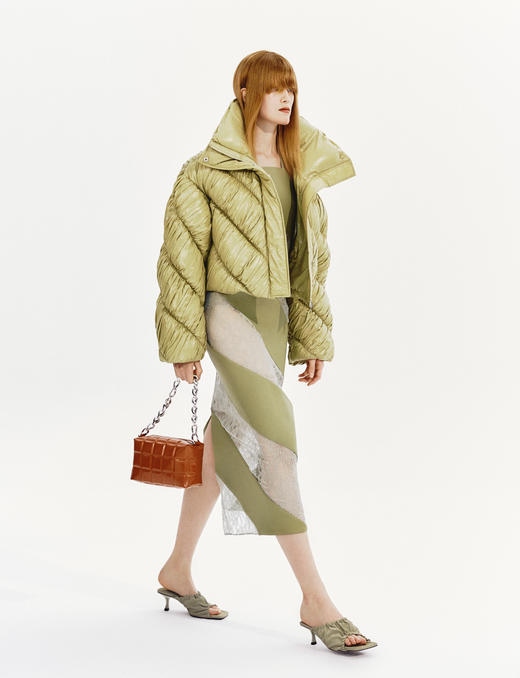 EVENING  抹茶包短款羽绒服【可口系列】 商品图1