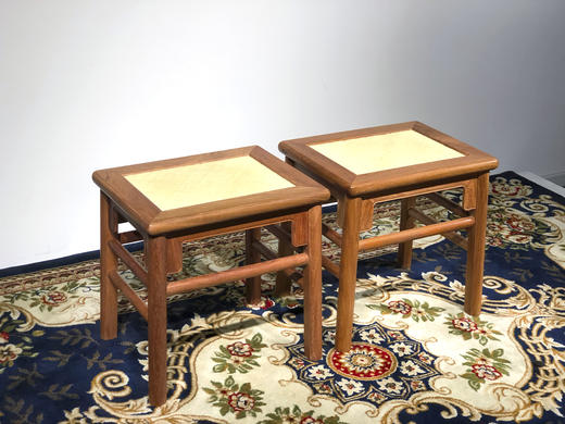 红桥红  家具严选  缅甸花梨（大果紫檀）【藤面 王世襄款 无束腰大方凳】 商品图2