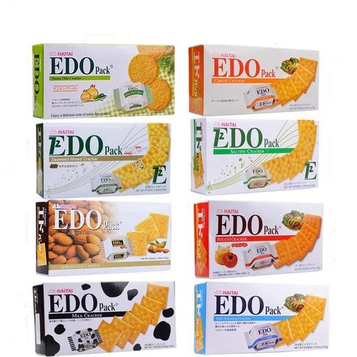 【膨化】韩国原装进口夹心饼干 EDO pack饼牛乳饼 日韩热卖零食133g 商品图4