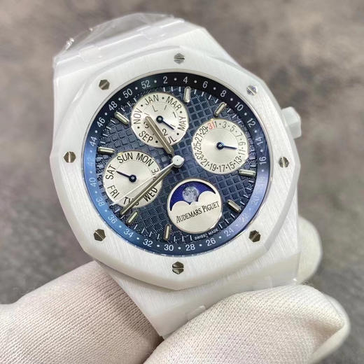 APS爱彼皇家橡树系列AP26579白陶瓷 出货实拍 商品图2