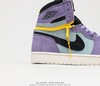 耐克乔丹Air Jordan 1 High Switch Purple Pulse高帮拉链拆卸休闲板鞋CW6576-500 商品缩略图5