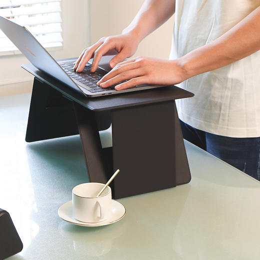 【iSwift 电脑折叠支架桌】 坐立两用|多角度调节|轻薄易携带|一板多用 商品图5