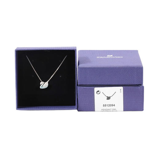 Swarovski/施华洛世奇浪漫灵动蓝色小天鹅项链女锁骨链新 5512094 商品图3