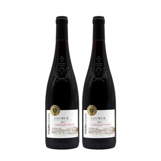 【双支特惠装】维拉罗勒萨梅卡本内弗兰红葡萄酒 Vallee Loire Saumur 750ml*2 商品图0