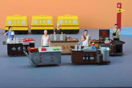 Tiny微影 1:35香港车仔档系列仿真模型、街景摆件 商品图0