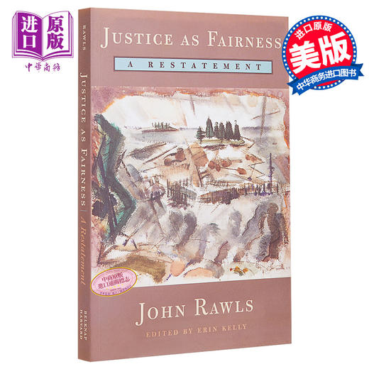 【中商原版】约翰·罗尔斯：作为公平的正义：正义新论 英文原版 Justice as Fairness 商品图0