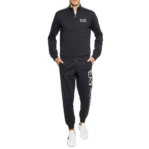 ARMANI 阿玛尼 男士棉质黑色运动裤 8NPPC1 PJ05Z 0203 商品图3