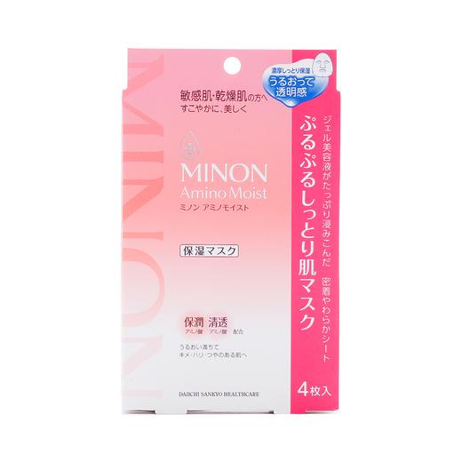 MINON氨基酸保湿面膜干燥敏感肌可用4片 商品图1