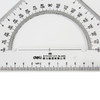 得力（deli） 塑料三角尺直尺子 三角板量角器 办公用品 6420 20cm 商品缩略图4