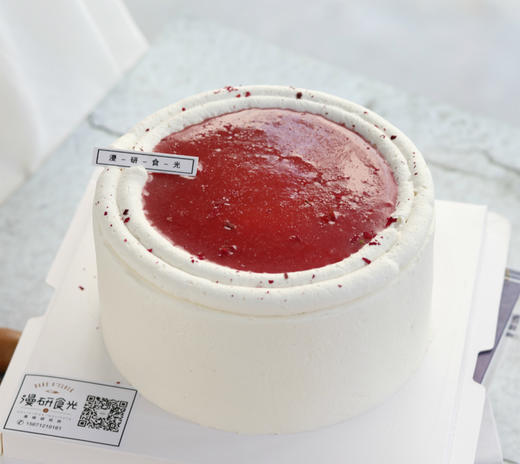 【生日蛋糕】蜜桃乌龙千层蛋糕 商品图0