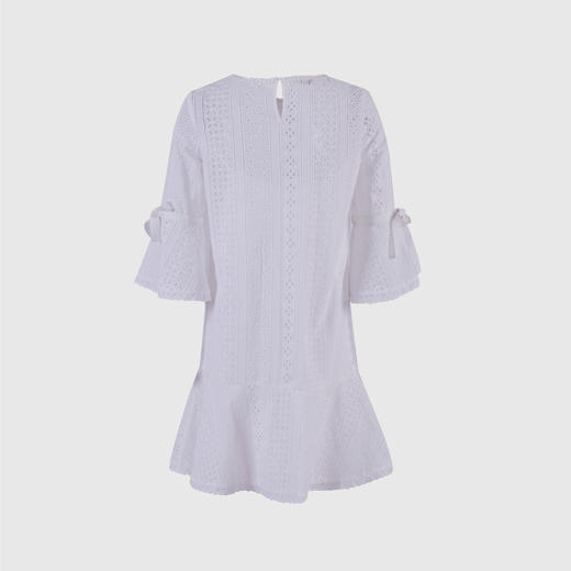 圆领喇叭袖娃娃裙 商品图3