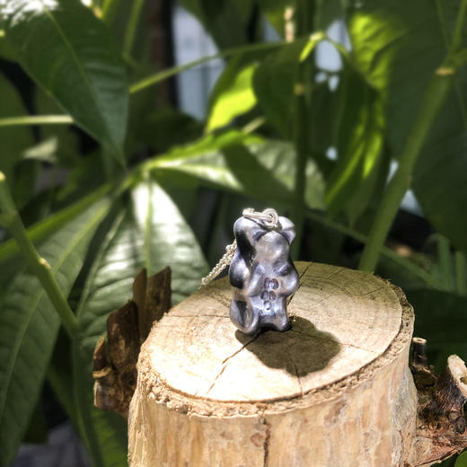 北京仓｜Maggoosh-Gummy-甘草蓝小熊 项链［希腊设计师］ 商品图3