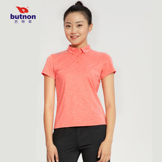 8152巴特侬（butnon） 新品女装polo衫 夏季运动T恤短袖休闲时尚短袖夏装 商品图0