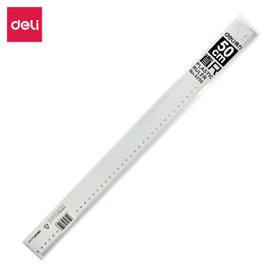 得力塑料直尺50cm/60cm厘米学生尺子文具绘图6250/6260