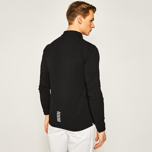 【二】ARMANI 阿玛尼 男士黑色长袖T恤 8NPF05 PJM5Z 1200 商品图2
