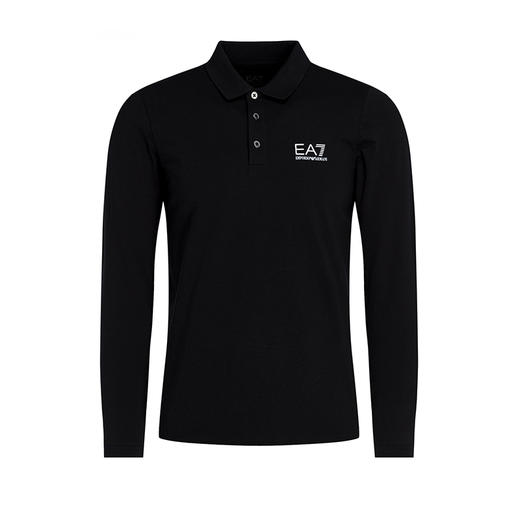 【二】ARMANI 阿玛尼 男士黑色长袖T恤 8NPF05 PJM5Z 1200 商品图0