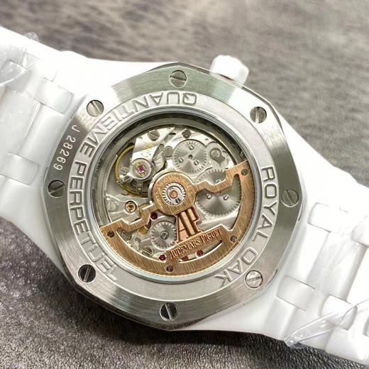 APS爱彼皇家橡树系列AP26579白陶瓷 出货实拍 商品图7