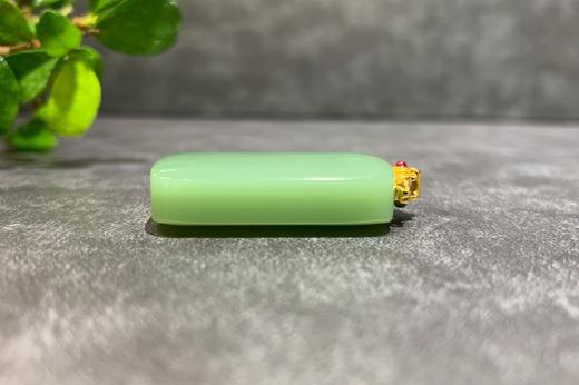 【御珠宫坊】金镶碧玉无事牌 商品图2