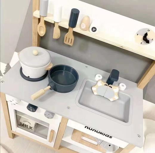 北欧丹麦原木厨房玩具套装 儿童过家家厨房玩具 商品图4