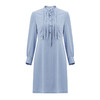 VIMAGE纬漫纪秋季新品通勤简约长袖立领H裙连衣裙VC2107224 商品缩略图4