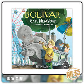 英文原版 Bolivar Eats New York Discovery Adventure 精装 图像小说