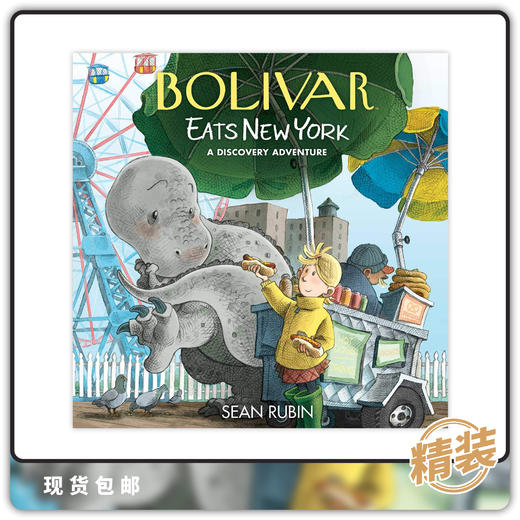 英文原版 Bolivar Eats New York Discovery Adventure 精装 图像小说 商品图0