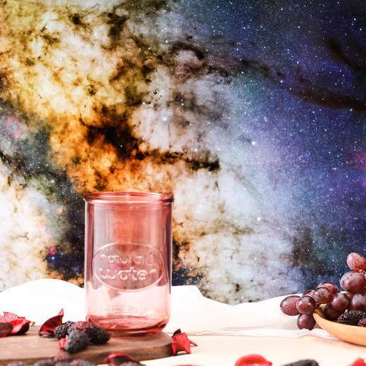 利快西班牙进口多彩玻璃杯圆形加厚创意水杯多颜色可选果汁杯家用 商品图2