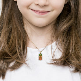 北京仓｜Maggoosh-Gummy-Kids Watermelon-彩虹西瓜小熊宝宝 项链［希腊设计师］