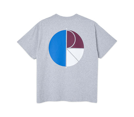 Polar Skate Co 3 Tone Fill Logo Tee 后背Logo印花情侣短袖T恤 商品图1