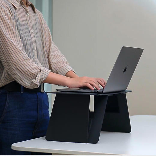 【iSwift 电脑折叠支架桌】 坐立两用|多角度调节|轻薄易携带|一板多用 商品图2