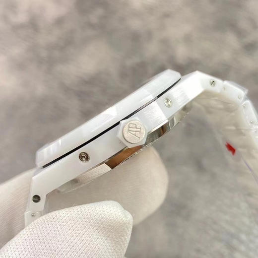 APS爱彼皇家橡树系列AP26579白陶瓷 出货实拍 商品图4