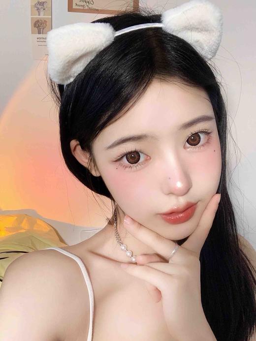 LEENSCOLOR日抛美瞳 恶魔棕 14.5mm 商品图0