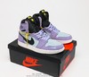 耐克乔丹Air Jordan 1 High Switch Purple Pulse高帮拉链拆卸休闲板鞋CW6576-500 商品缩略图8