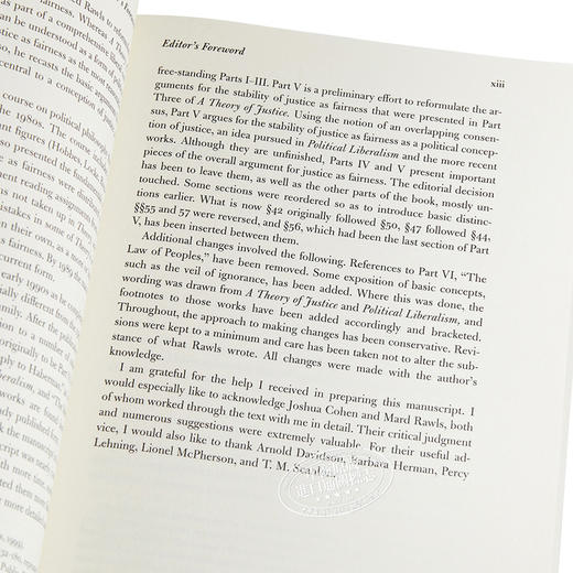 【中商原版】约翰·罗尔斯：作为公平的正义：正义新论 英文原版 Justice as Fairness 商品图3
