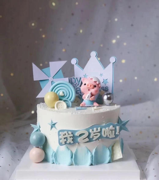 可爱猪宝贝蛋糕 商品图0