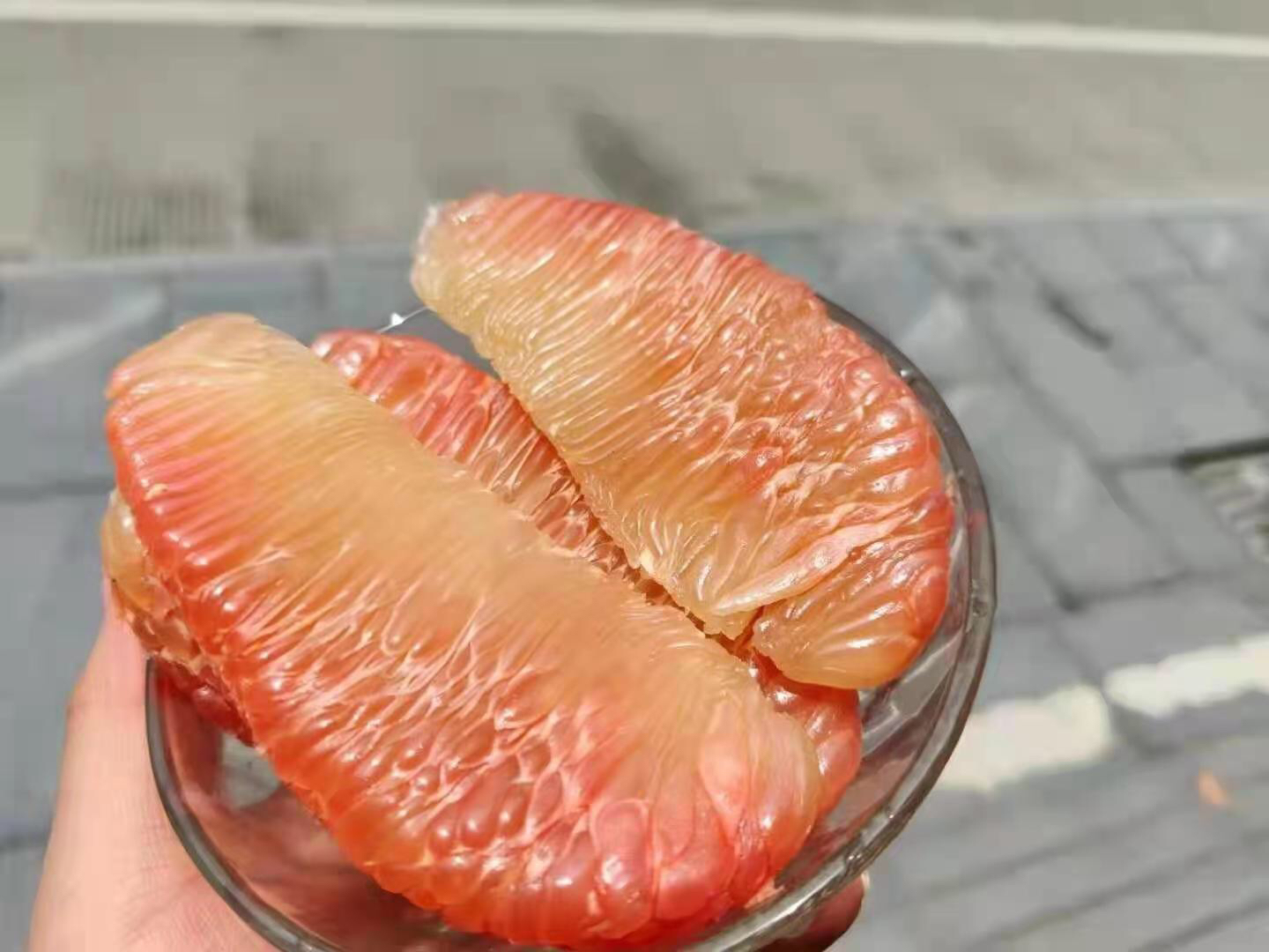 宏丰精选 泰国青皮金柚 水分足，口感好  活动价35元一个