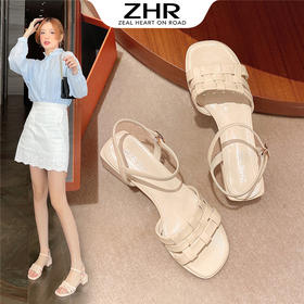 ZHR蕾丝网面平底鞋单鞋女【乐福鞋透气懒人渔夫鞋】_HLY