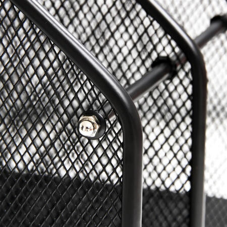 得力三联杂志盒9197(黑)金属三格 商品图3