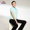 8154巴特侬夏季新款女反领休闲POLO衫短袖运动T恤麻棉针织面料 商品缩略图0