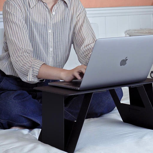 【iSwift 电脑折叠支架桌】 坐立两用|多角度调节|轻薄易携带|一板多用 商品图0