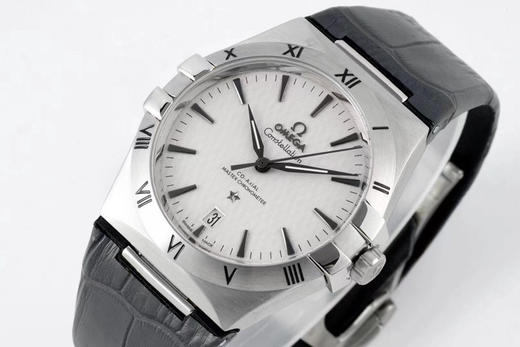 AI欧米茄星座系列 男士腕表 2021与时俱进，推出新款皮带双鹰8800全自动机械机芯 商品图2