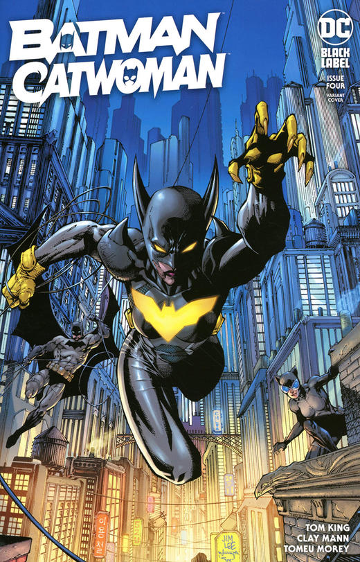 蝙蝠侠 猫女 斜线 Batman Catwoman（2020）变体 商品图2