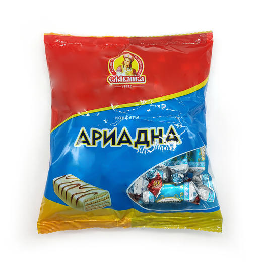 【中欧班列精选】WWJ 俄罗斯酸奶糖  鲜奶威化糖  500g/袋  正品保证 商品图4