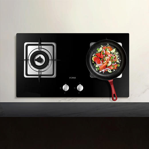 方太FD23BE燃气灶 钢化玻璃燃气灶嵌入式猛火双眼灶 商品图2