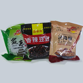 【黔江帮扶产品】下饭组合（盐菜 260g、豆 豉 260g、渣海 椒 280g）